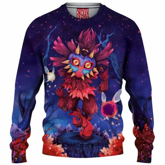 Skull Kid Knitted Sweater