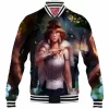 Anime Baseball-Jacket, Mononoke Hime Baseball-Jacket, Princess Mononoke Baseball-Jacket, Ghibli Baseball-Jacket