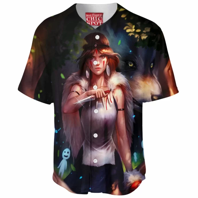 Princess Mononoke Baseball Jersey