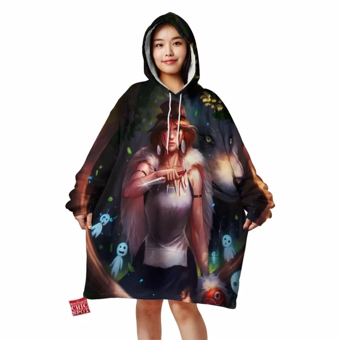 Princess Mononoke Blanket Hoodie