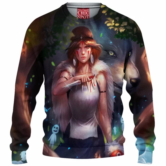 Princess Mononoke Knitted Sweater