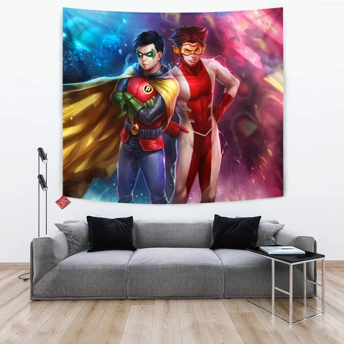 Robin And Impulse Tapestry