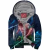 Anime Zip-Fleece-Hoodie, One Piece Zip-Fleece-Hoodie, Roronoa Zoro Zip-Fleece-Hoodie
