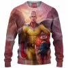 Saitama Vs Goku Knitted Sweater