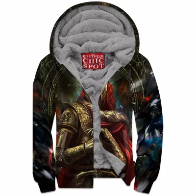 Elden Ring Zip-Fleece-Hoodie, Game Zip-Fleece-Hoodie