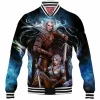 Fantasy Baseball-Jacket, The Witcher Baseball-Jacket, Game Baseball-Jacket