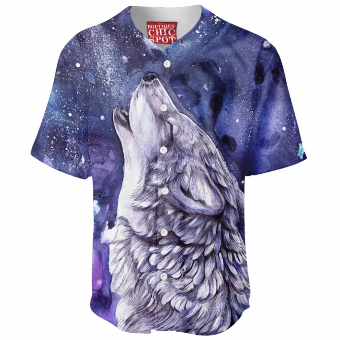 Wolf Moon Baseball Jersey