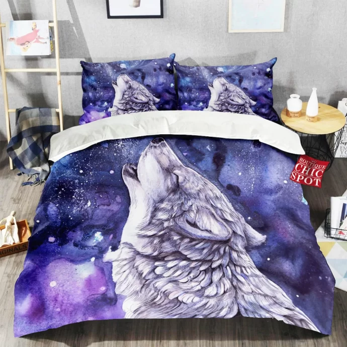 Wolf Moon Bedding Set