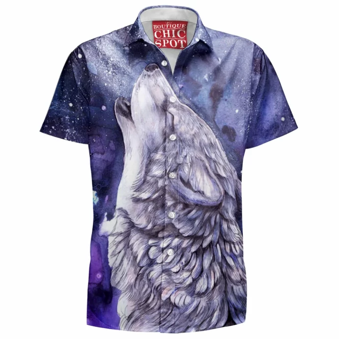 Wolf Moon Hawaiian Shirt