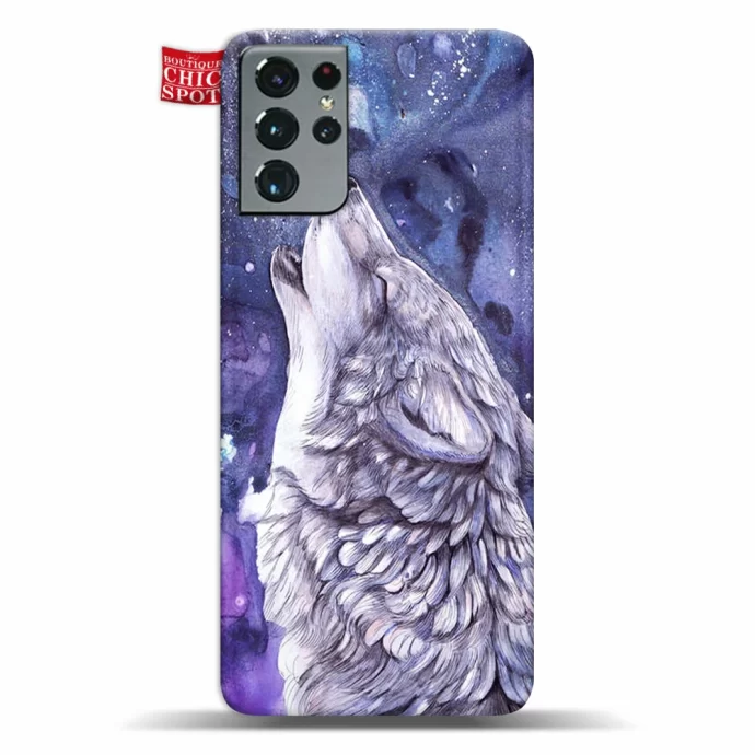 Wolf Moon Phone Case Samsung