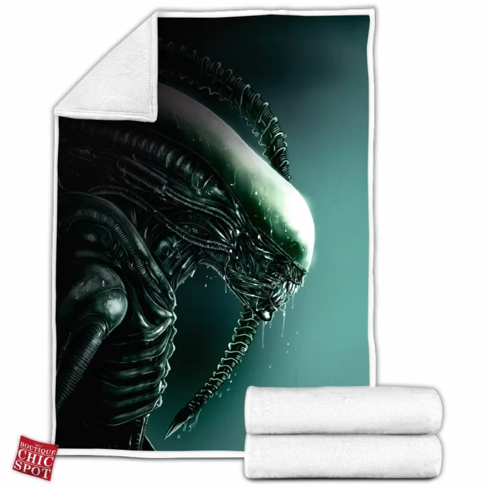 Alien Fleece Blanket