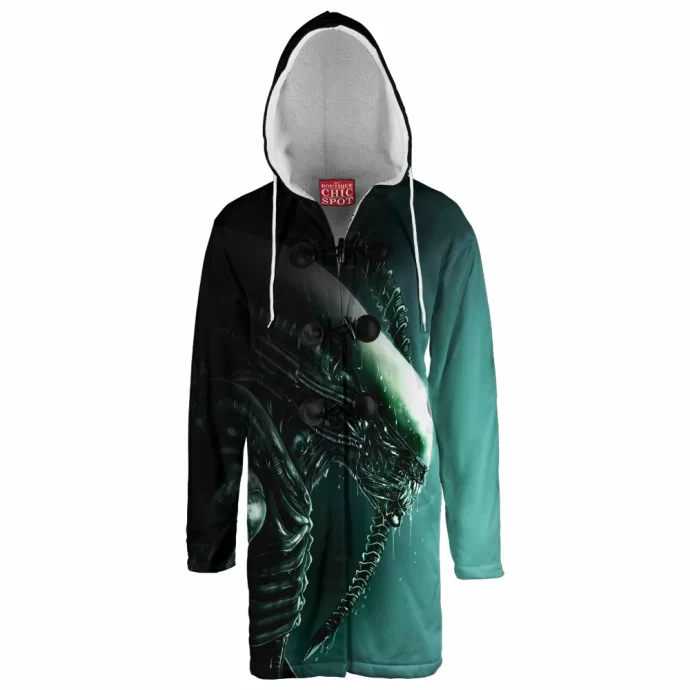 Alien Hooded Cloak Coat