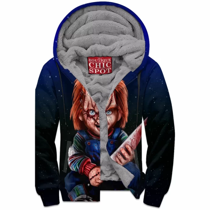 Chucky Zip Fleece Hoodie