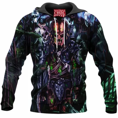 Horror Hoodie, Predator Hoodie, Sci-Fi Hoodie