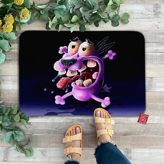 Courage The Cowardly Dog Doormat