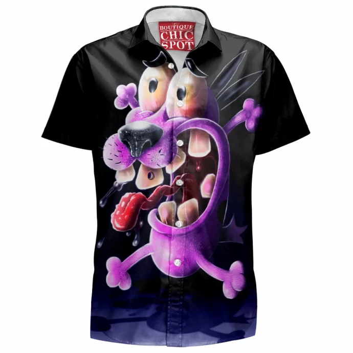 Courage The Cowardly Dog Hawaiian Shirt