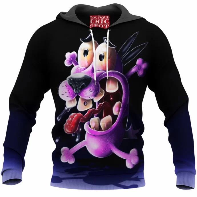 Courage The Cowardly Dog Hoodie