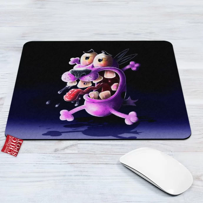 Courage The Cowardly Dog Mouse Pad