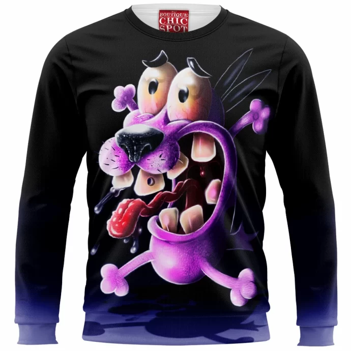 Courage The Cowardly Dog Sweatshirt