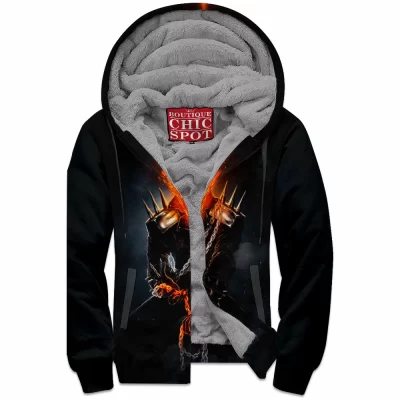Comic Zip-Fleece-Hoodie, Ghost Rider Zip-Fleece-Hoodie