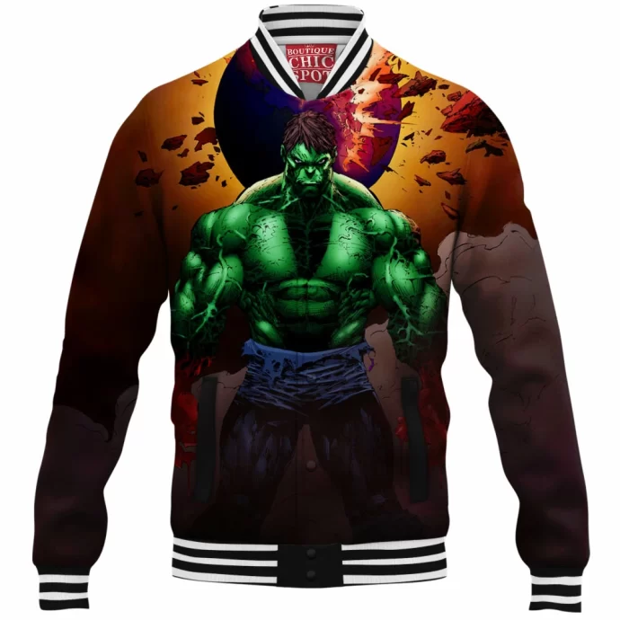 Hulk Smash Baseball Jacket