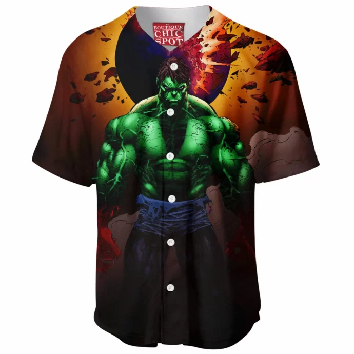 Hulk Smash Baseball Jersey