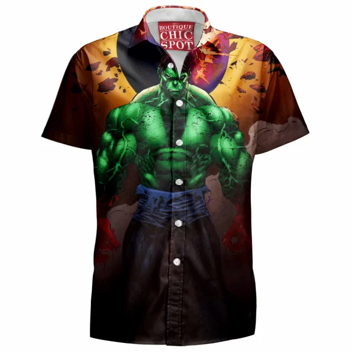 Hulk Smash Hawaiian Shirt