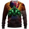 Hulk Smash Knitted Sweater