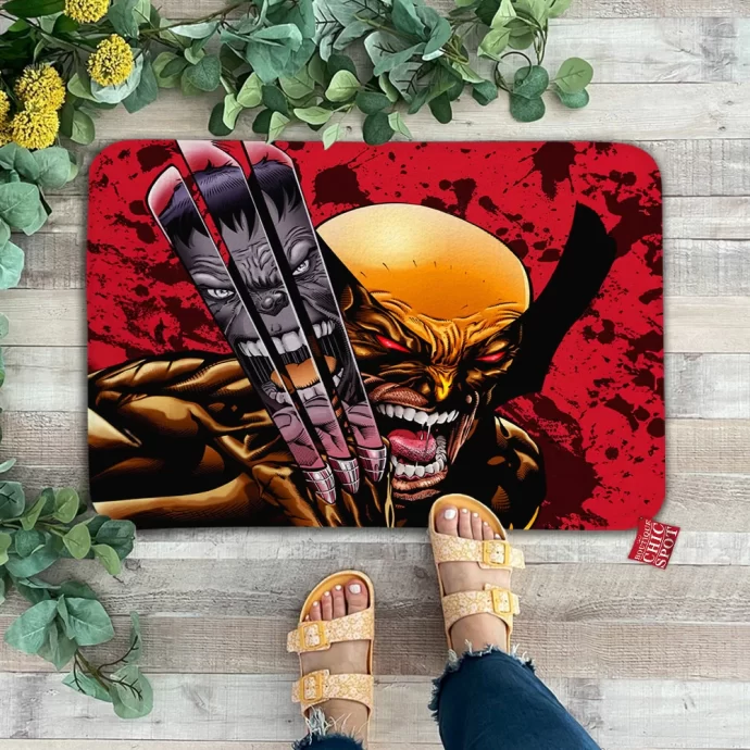 Wolverine And Hulk Doormat