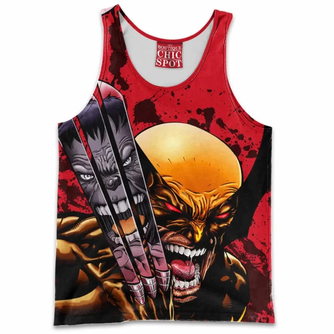 Wolverine And Hulk Tank Top