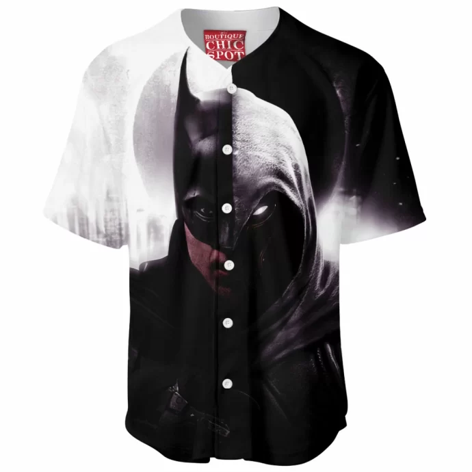 Batman And Moon Knight Baseball Jersey