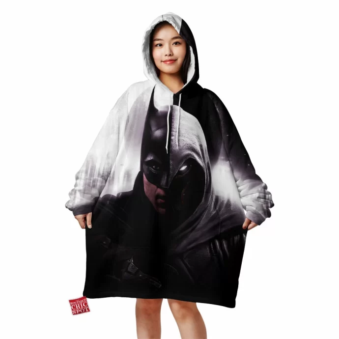 Batman And Moon Knight Blanket Hoodie