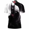 Batman Polo Shirt, Comic Polo Shirt, Moon Knight Polo Shirt