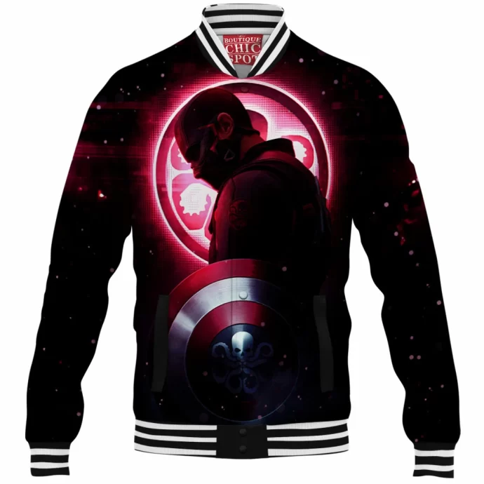 Captain America Hydra Baseball Jacket