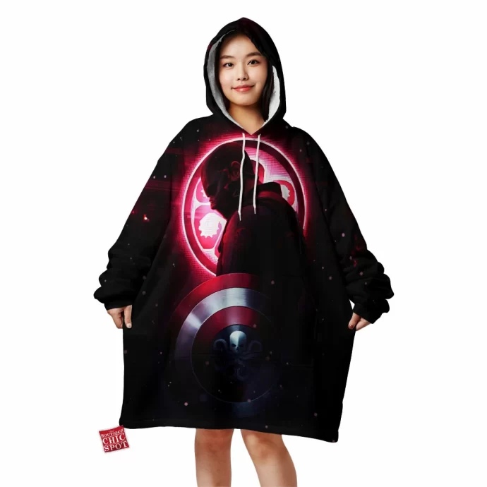 Captain America Hydra Blanket Hoodie