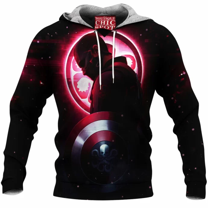 Captain America Hydra Fleece Hoodie