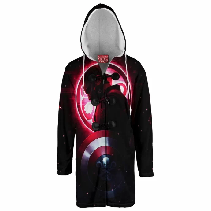 Captain America Hydra Hooded Cloak Coat