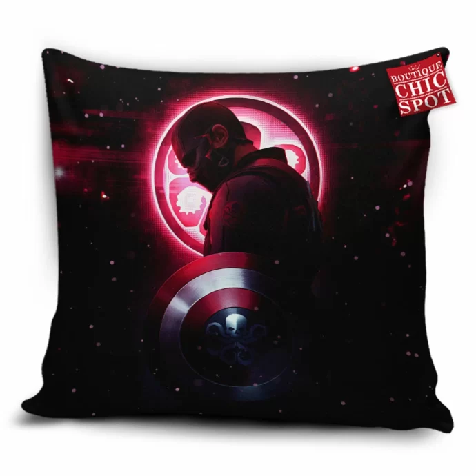 Captain America Hydra Pillow Cover