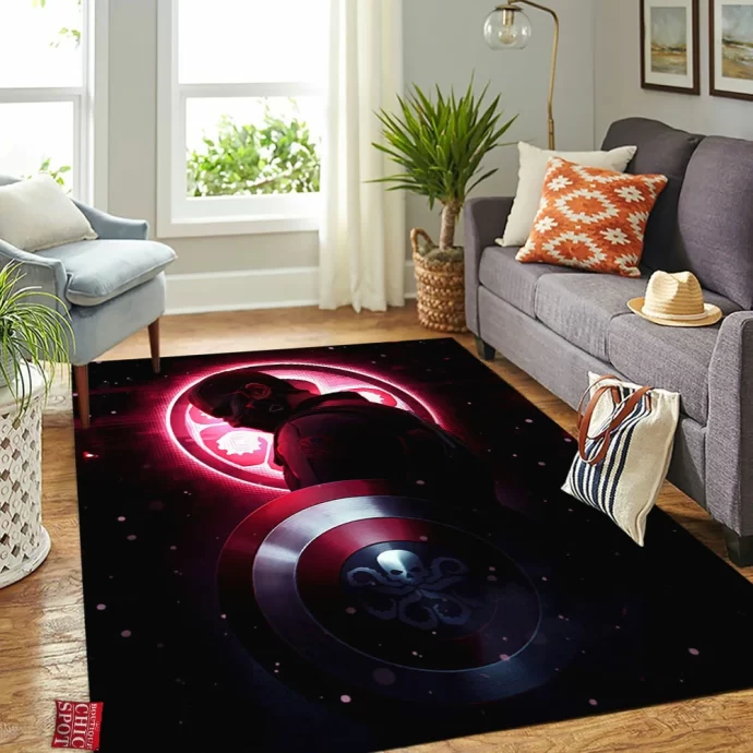 Captain America Hydra Rectangle Rug