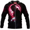 Captain America Zip-Hoodie, Comic Zip-Hoodie