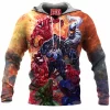 Comic Fleece-Hoodie, Venom Fleece-Hoodie