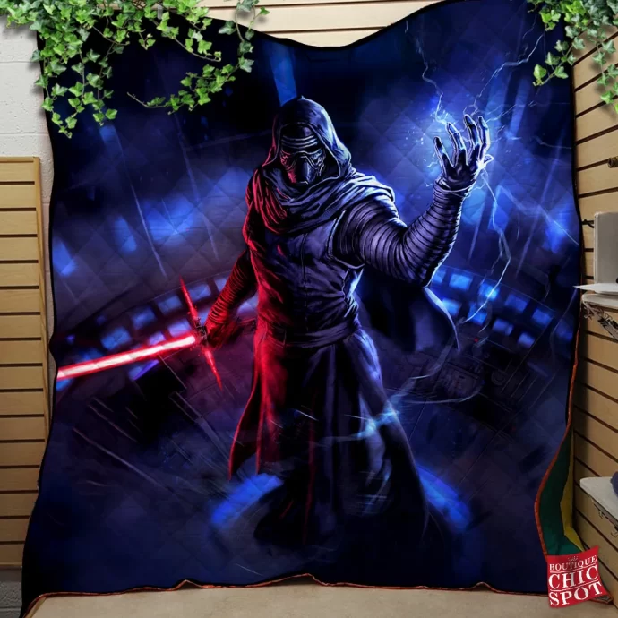 Kylo Ren Quilt Blanket