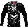 Comic Fleece-Hoodie, Punisher Fleece-Hoodie