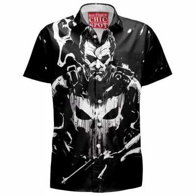 Comic Hawaiian-Shirt, Punisher Hawaiian-Shirt