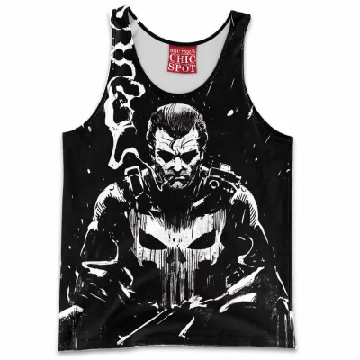 Comic Tank-Top, Punisher Tank-Top