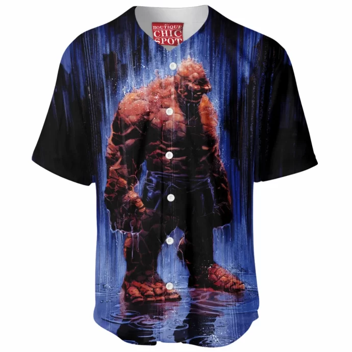 The Thing Fantastic 4 Baseball Jersey