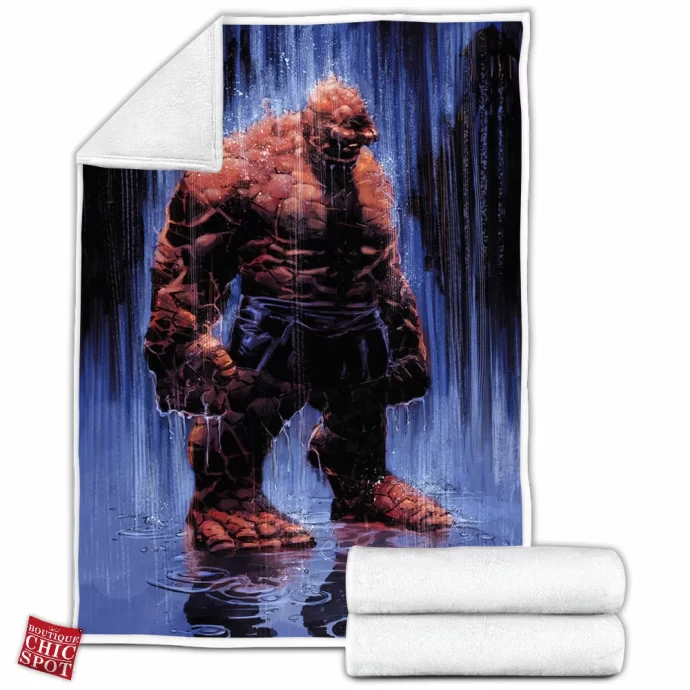 The Thing Fantastic 4 Fleece Blanket