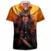 Comic Hawaiian-Shirt, Wolverine Hawaiian-Shirt, X-men Hawaiian-Shirt