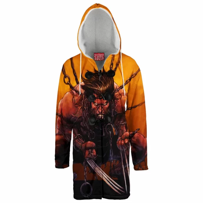 Wolverine Hooded Cloak Coat