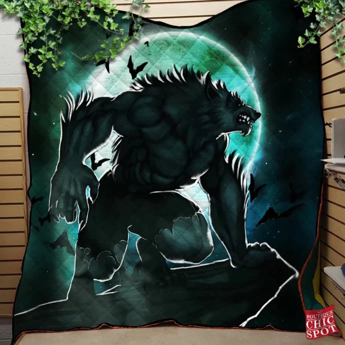 Lycanthropy Quilt Blanket